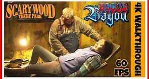 Blood Bayou Maze 60 FPS (4K Walkthrough) Scarywood Silverwood Theme Park