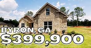 $399,900 New Construction Home in Byron Georgia!