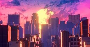 City Skyline Screensaver Wallpaper - 12 Hours - 4K Ultra HD. No Sound