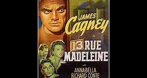 Calle Madeleine Nro 13(13 Rue Madeleine)Pelicula Belica Segunda Guerra Mundial con James Cagney