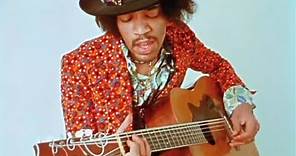 Jimi Hendrix On An Acoustic Guitar (only known 2 videos RARE)