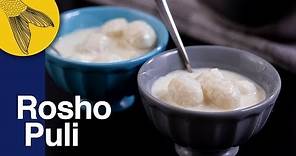 Roshopuli Pitha—Bengali Pithe Recipe—Coconut and Semolina Dumplings in Milk
