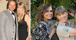 Terri Irwin gushes about Russell Crowe on The Project