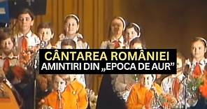 Amintiri din ,,Epoca de Aur''. Copiii recitau poezii dedicate lui Nicolae Ceausescu