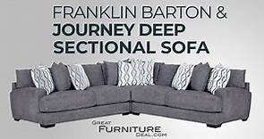 Franklin Furniture 808 Collection Barton & More Deep Seating, Contemporary Style, Super Comfortable