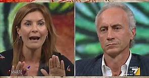 Alessandra Moretti vs Marco Travaglio sulle intercettazioni: 'Sia gentile, mi faccia parlare!'