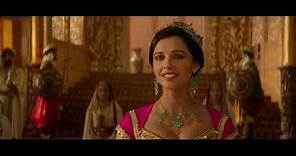 Aladdin (2019) Princess Jasmine Red Dress Scene
