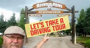 Mountain Views at Rivers Edge RV Resort Tour "Creede Colorado"
