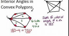 Interior Angles in Convex Polygons: Lesson (Geometry Concepts)