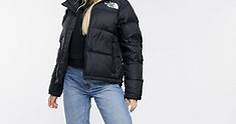 The North Face 1996 Retro Nuptse down puffer jacket in black | ASOS