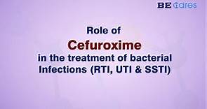 Role of Cefuroxime in the treatment of bacterial infections (RTI, UTI & SSTI)
