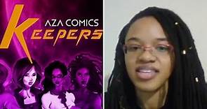 Black female artist, writer behind diverse comic-book company AZA Comics