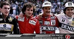 Alain Prost, Entrevista Exclusiva para EFE1