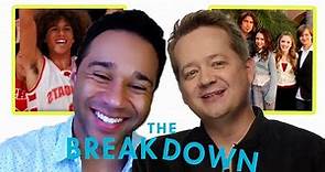 Corbin Bleu And Jason Earles React To Their Most ICONIC Disney Roles | The Breakdown | Cosmopolitan