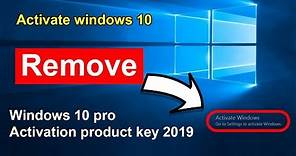 Activate windows 10 pro activation product key | Windows 10 activator free | Just Genius - jgytcv