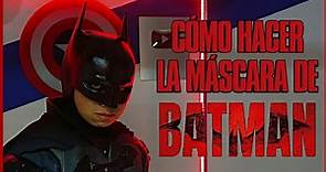 Cómo Hacer La Máscara De BATMAN - DIY - The Batman Mask - Batitraje Parte 1