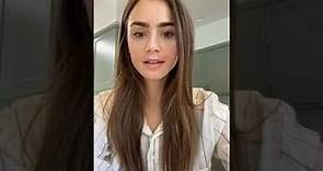 Lily Collins Instagram Live | May 08, 2020