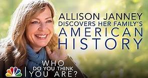 Allison Janney Learns About Her Ancestors Through History | NBC's Who Do You Think You Are?