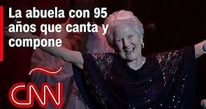 Ángela Álvarez, a sus 95 años es un ejemplo vivo de que los sueños sí se cumplen