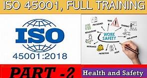 ISO 45001 lead auditor training (Part 2)/ ISO 45001-2018/ #osh #iso45001 #iso #leadauditor