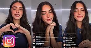 Madison Beer Instagram Live Discussing New Single “Make You Mine” | 2/7/24