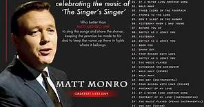 Matt Monro Greatest Hits Full Album - The Best Of Matt Monro 2020