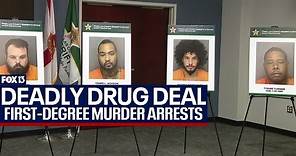 4 men arrested in deadly drug deal in Largo