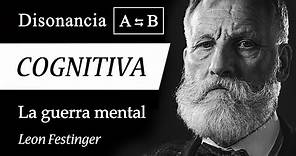 DISONANCIA COGNITIVA (Leon Festinger) - Psicología de los PENSAMIENTOS CONTRADICTORIOS