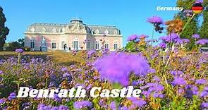 Benrath Castle Düsseldorf, North Rhine-Westphalia, 🇩🇪 Germany, Walking Tour 2020
