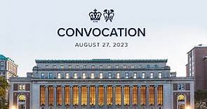 Columbia College and Columbia Engineering Convocation 2023
