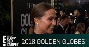 Alicia Vikander's Hilarious Oscar Award Story | E! Red Carpet & Award Shows