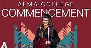 Alma College Commencement
