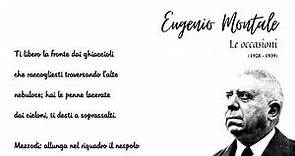 Eugenio Montale legge "Le Occasioni" (Poesie scelte, 1939)