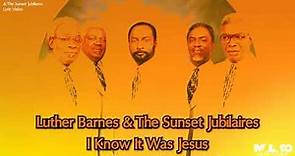 Luther Barnes - I Know It Was Jesus (Lyric Video)