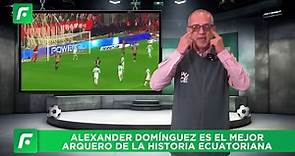 Aurelio Dávila: "Alexander Domínguez es el mejor arquero de la historia del fútbol ecuatoriano"