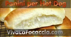 Ricetta Panini per Hot Dog Fatti in Casa