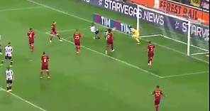 Destiny Udogie goal vs Roma