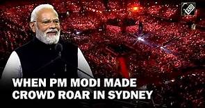 Top highlights of PM Modi’s speech at Qudos Bank Arena in Sydney