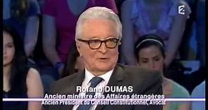 Roland Dumas - On n’est pas couché 23 avril 2011 #ONPC