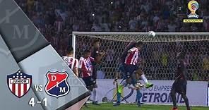 Junior vs Medellín: resumen y goles del partido 4-1 Final Ida Liga Águila 2018 II