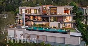 Inside A $25 Million Contemporary Beverly Hills Mansion | Forbes