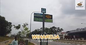 Getting to Wihardja Furniture SG Sungei Kadut Showroom by public bus from Kranji MRT Station