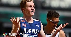 Norway's Havard Bentdal Ingvaldsen claims NATIONAL RECORD in men's 400m | NBC Sports