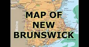 MAP OF NEW BRUNSWICK