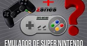 TUTORIAL controle de PS4 pra jogar no emulador SUPER NINTENDO!!!