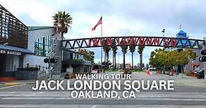 Exploring Jack London Square in Oakland, California USA Walking Tour #jacklondonsquare #oakland