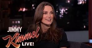 Keira Knightley on Being Pregnant at the Oscars