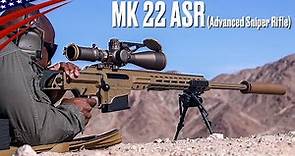 US Marines Tests New "MK 22 ASR" Bolt-Action Sniper Rifle