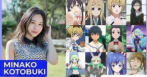 Minako Kotobuki [寿 美菜子] Top Same Voice Characters Roles