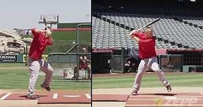 Mike Trout Explains His Swing Sport Science Baseball